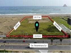 Vendo Terreno en Avenida Panamericana Sur Km 33, Lurín. (Entre el Puente de San Pedro y Arica) - 1