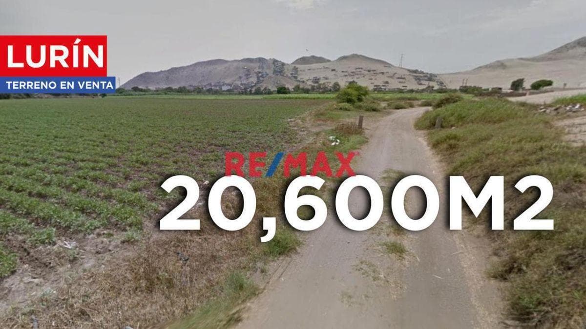 Terreno Industrial En Venta En Lurín 20,600 M² Ideal Para Logística O Industria - 1