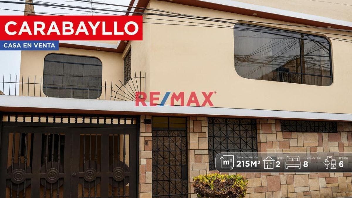 Casa En Venta En Carabayllo 9 Dormitorios Con Cochera Y Jardín Ideal Inversión - 1
