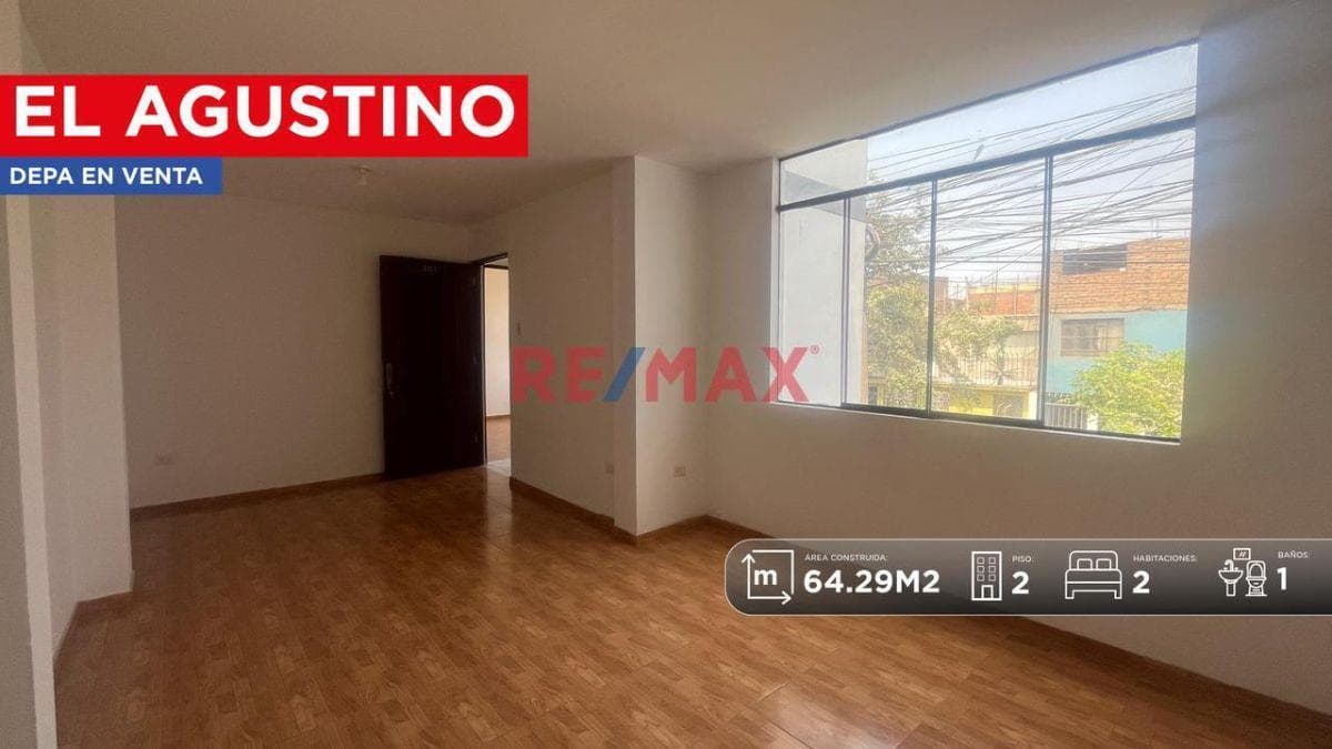 Departamento De Estreno En Venta En El Agustino 2 Dormitorios Bien Ubicado - 1