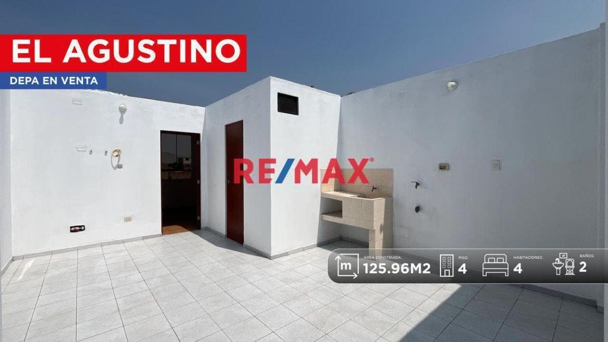 Departamento De Estreno En Venta En El Agustino Con Terraza Y 4 Dormitorios - 1