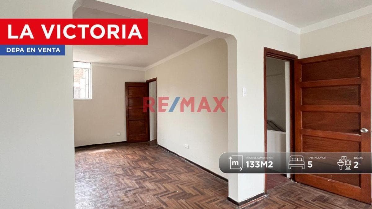 Departamento En Venta 2Do Piso Con Aires E Ingreso Independiente Cerca A Av. Grau - 1