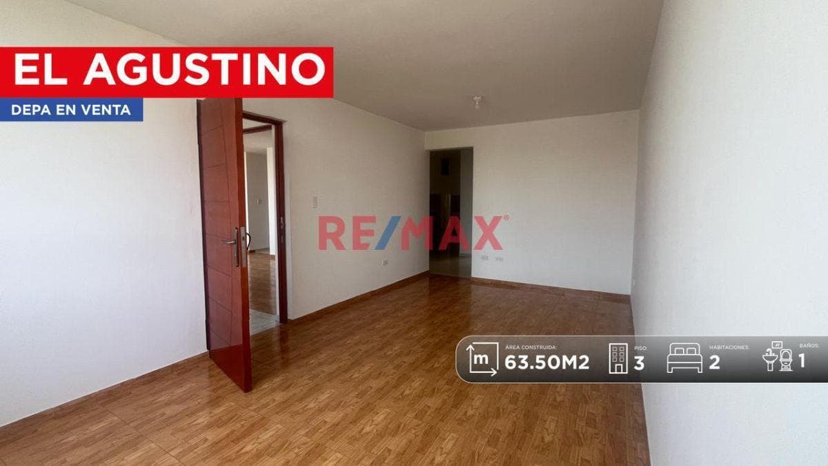Departamento De Estreno En Venta En El Agustino 2 Dormitorios Bien Ubicado - 1