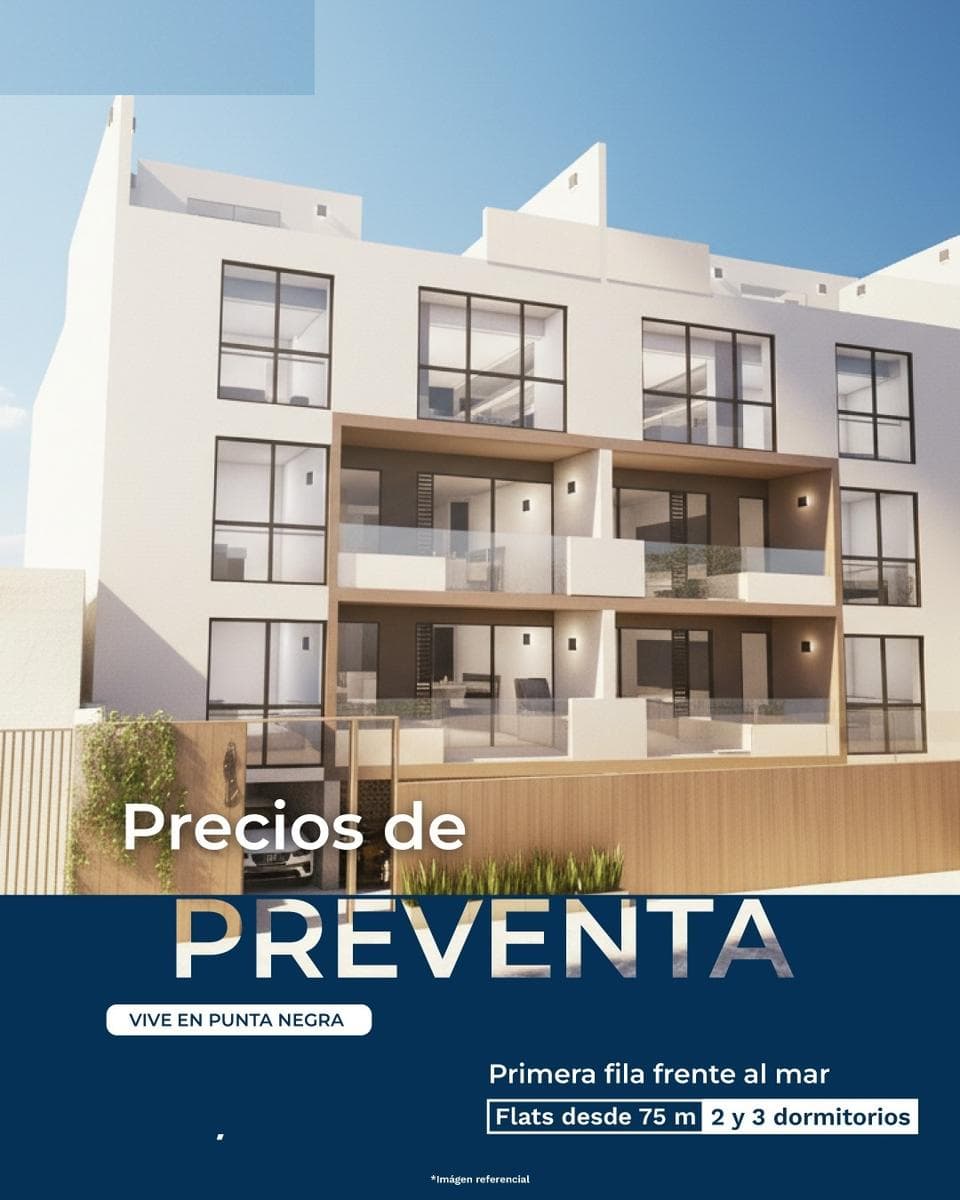 SE VENDE Departamento de 2 habitaciones frente al mar en PUNTA NEGRA- DE ESTRENO ENTREGA JUNIO 2027 - 1